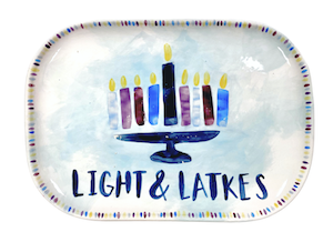 Las Vegas Hanukkah Light & Latkes Platter