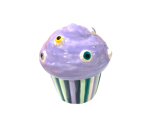Las Vegas Eyeball Cupcake
