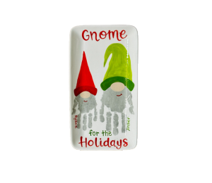 Las Vegas Gnome Holiday Plate