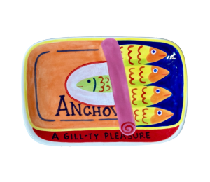 Las Vegas Anchovies App Plate