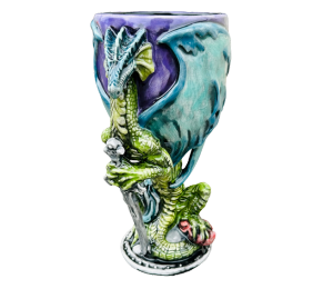 Las Vegas Antique Dragon Goblet
