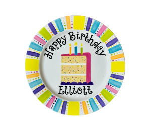 Las Vegas Birthday Cake Plate