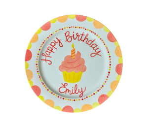 Las Vegas Birthday Cupcake Plate